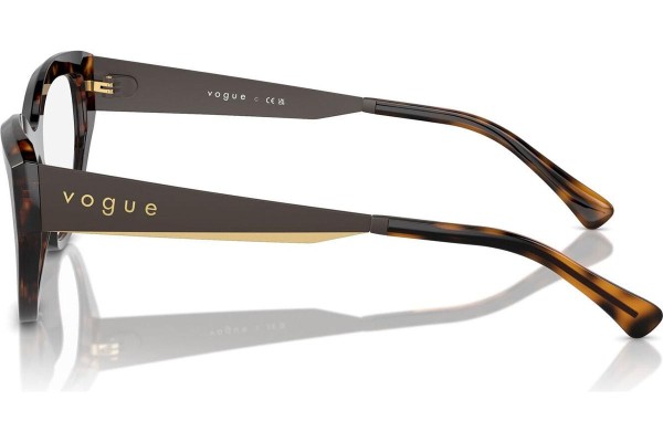 Okulary korekcyjne Vogue Eyewear VO5560 W656 Kocie oczy Havana