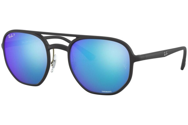 Okulary przeciwsłoneczne Ray-Ban Chromance Collection RB4321CH 601SA1 Polarized Kwadratowe Czarne