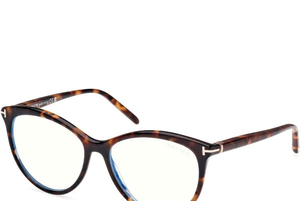 Okulary korekcyjne Tom Ford FT5990-B 052 Okrągłe Havana