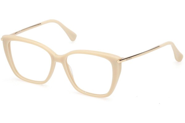 Okulary korekcyjne Max Mara MM5007 025 Kwadratowe Beżowe