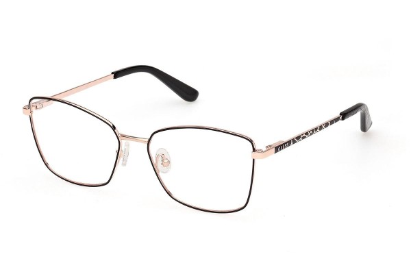 Okulary korekcyjne Guess GU50170 002 Kocie oczy Czarne