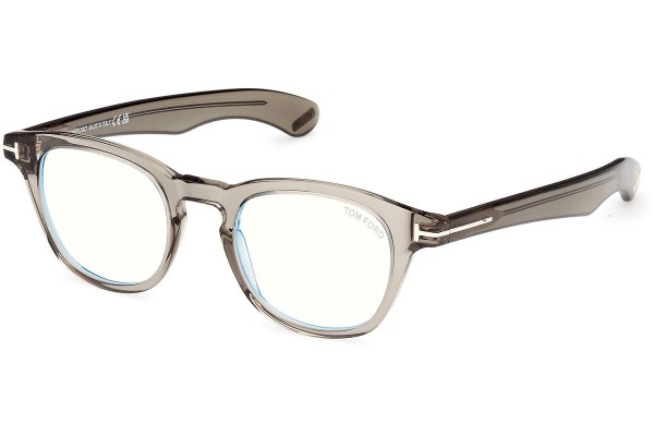 Okulary korekcyjne Tom Ford FT5976-B 093 Kwadratowe Zielone