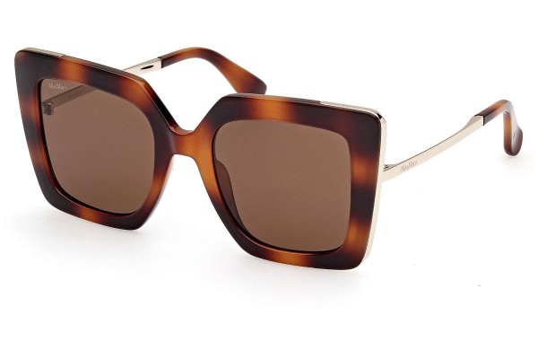 Okulary przeciwsłoneczne Max Mara Design 4 MM0051 53E Kocie oczy Havana