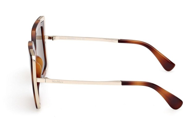 Okulary przeciwsłoneczne Max Mara Design 4 MM0051 53E Kocie oczy Havana