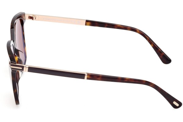 Okulary przeciwsłoneczne Tom Ford Jochem FT1183 52E Kwadratowe Havana