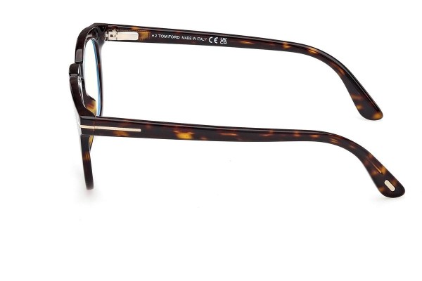 Okulary korekcyjne Tom Ford FT5993-B 052 Kwadratowe Havana