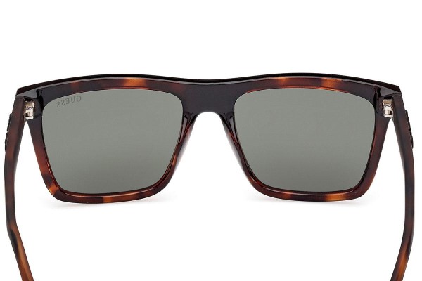 Okulary przeciwsłoneczne Guess GU00166 52N Kwadratowe Havana