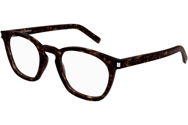 Okulary korekcyjne Saint Laurent SL28OPT 007 Okrągłe Havana