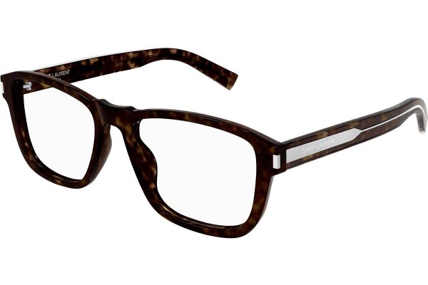 Okulary korekcyjne Saint Laurent SL710OPT 002 Kwadratowe Havana