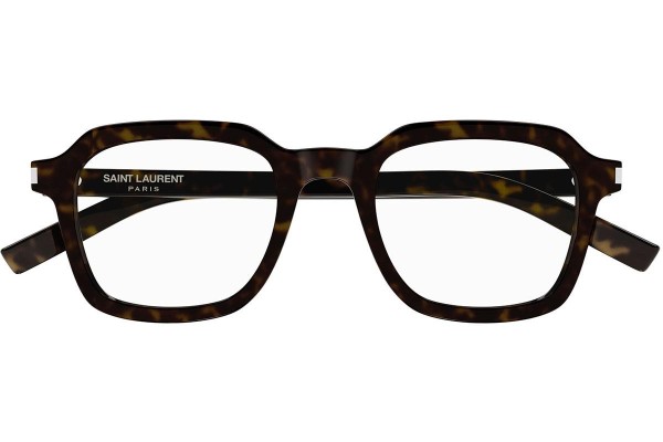 Okulary korekcyjne Saint Laurent SL715SLIMOPT 002 Kwadratowe Havana