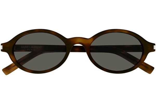 Okulary przeciwsłoneczne Saint Laurent SL751JEANNE 003 Owalne Havana