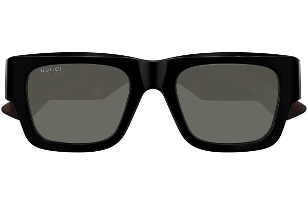 Okulary przeciwsłoneczne Gucci GG1668S 001 Kwadratowe Czarne