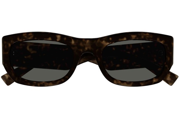 Okulary przeciwsłoneczne Saint Laurent SL713 002 Kwadratowe Havana