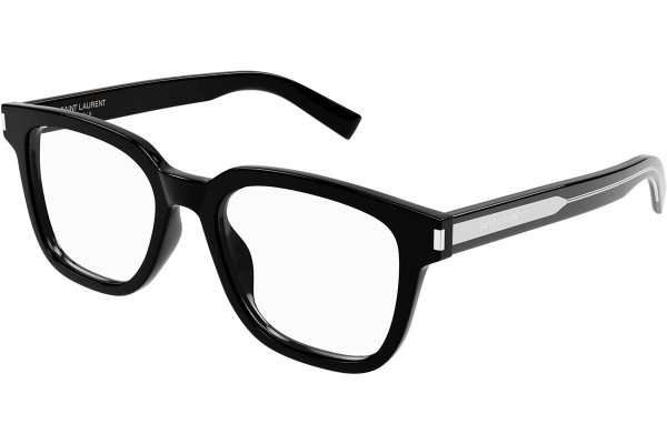 Okulary korekcyjne Saint Laurent SL711OPT 001 Kwadratowe Czarne