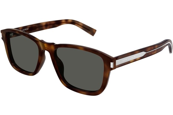 Okulary przeciwsłoneczne Saint Laurent SL710 003 Kwadratowe Havana