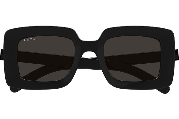 Okulary przeciwsłoneczne Gucci GG1718S 001 Kwadratowe Czarne