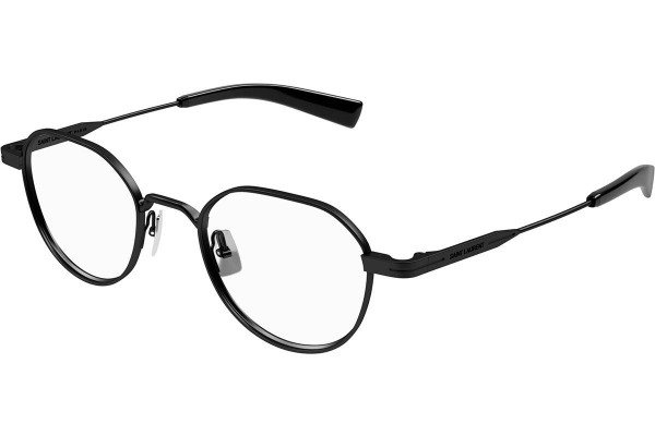 Okulary korekcyjne Saint Laurent SL730 001 Okrągłe Czarne