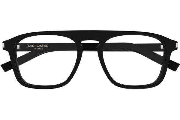 Okulary korekcyjne Saint Laurent SL157 010 Kwadratowe Czarne