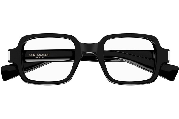 Okulary korekcyjne Saint Laurent SL720OPT 001 Kwadratowe Czarne