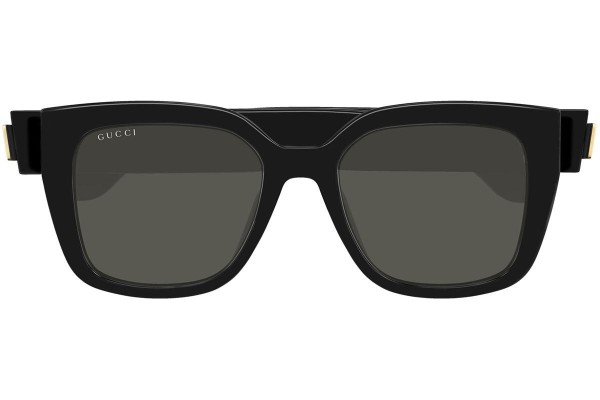 Okulary przeciwsłoneczne Gucci GG1690SK 001 Kwadratowe Czarne