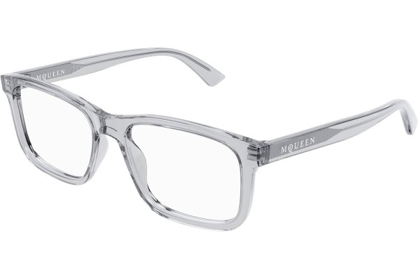 Okulary korekcyjne Alexander McQueen AM0486O 009 Kwadratowe Szare