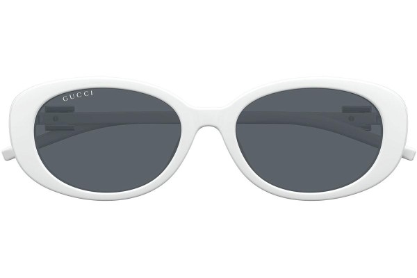 Okulary przeciwsłoneczne Gucci GG1684SA 006 Owalne Białe