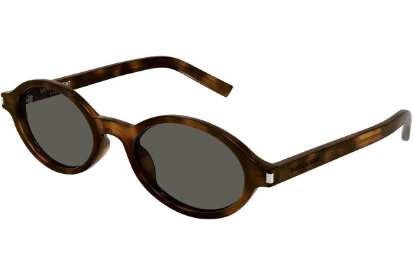 Okulary przeciwsłoneczne Saint Laurent SL751JEANNE 003 Owalne Havana