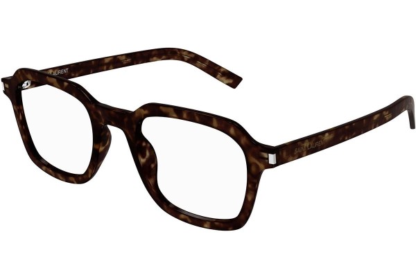 Okulary korekcyjne Saint Laurent SL715SLIMOPT 002 Kwadratowe Havana