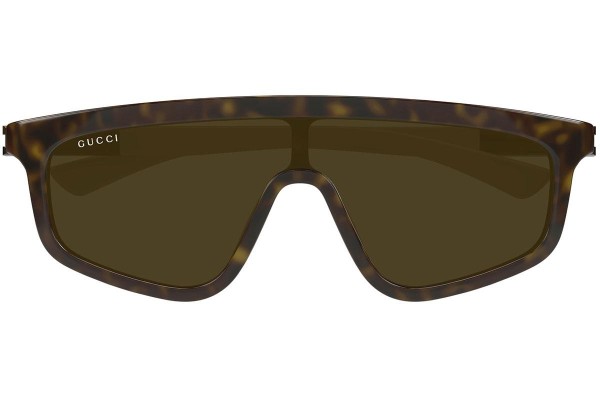 Okulary przeciwsłoneczne Gucci GG1736S 002 Pojedyncze | Shield Havana