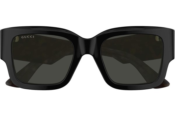 Okulary przeciwsłoneczne Gucci GG1663S 001 Kwadratowe Czarne