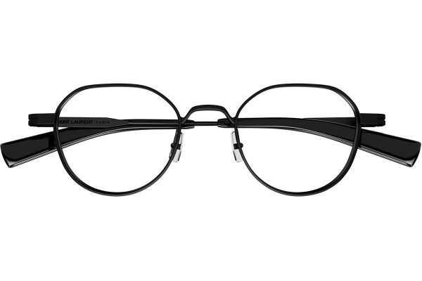 Okulary korekcyjne Saint Laurent SL730 001 Okrągłe Czarne