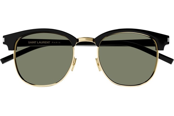 Okulary przeciwsłoneczne Saint Laurent SL108 014 Browline Czarne