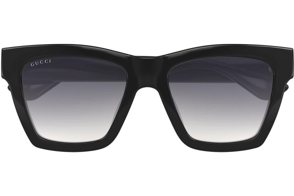 Okulary przeciwsłoneczne Gucci GG1714S 001 Kwadratowe Czarne