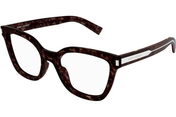 Okulary korekcyjne Saint Laurent SL748 002 Kwadratowe Havana