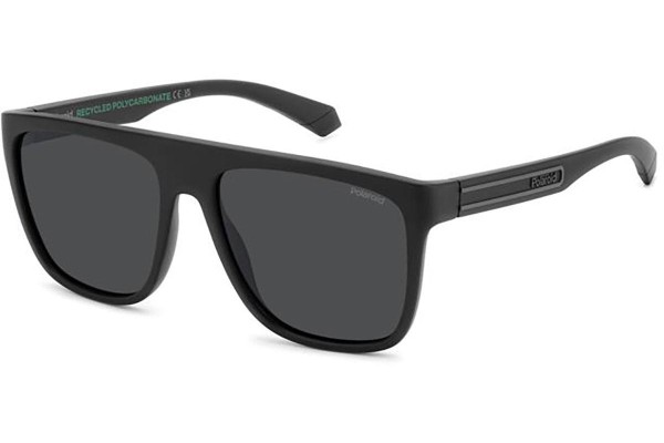 Okulary przeciwsłoneczne Polaroid PLD2162/S 003/M9 Polarized Flat Top Czarne