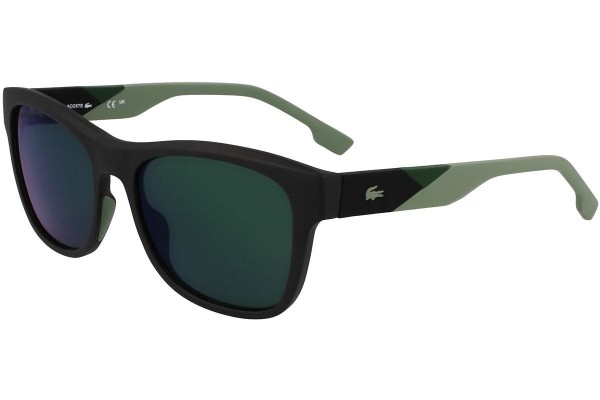 Okulary przeciwsłoneczne Lacoste L6043S 002 Kwadratowe Zielone