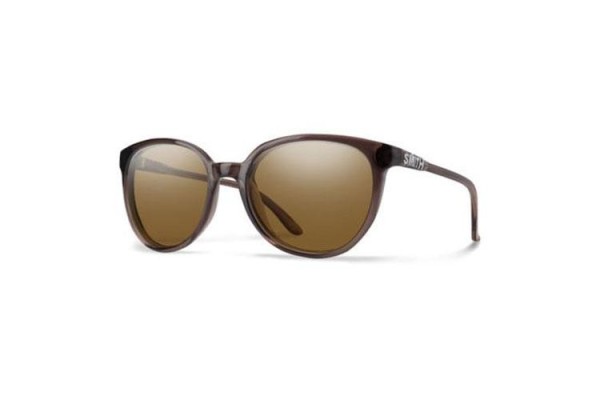 Okulary przeciwsłoneczne Smith CHEETAH 3DV/L5 Polarized Okrągłe Havana