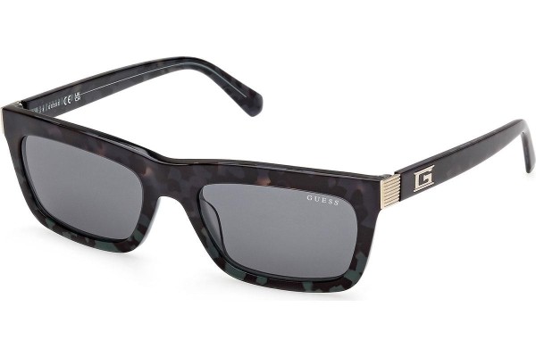 Okulary przeciwsłoneczne Guess GU00212 98V Prostokątne Havana