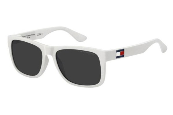 Okulary przeciwsłoneczne Tommy Hilfiger TH1556/N/S 6HT/IR Kwadratowe Białe