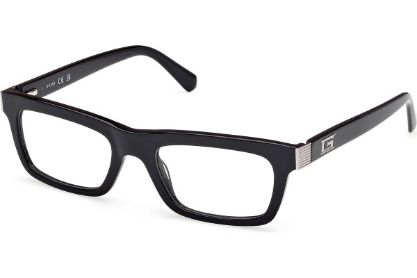 Okulary korekcyjne Guess GU50242 001 Prostokątne Czarne