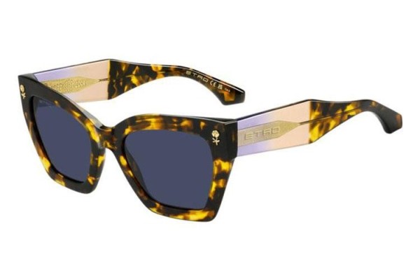 Okulary przeciwsłoneczne Etro ETRO0090/S 05L/KU Kocie oczy Havana