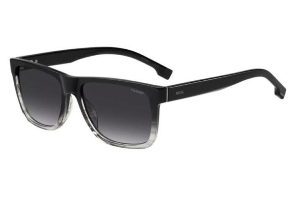 Okulary przeciwsłoneczne BOSS BOSS1759/G/S EDM/WJ Polarized Kwadratowe Czarne