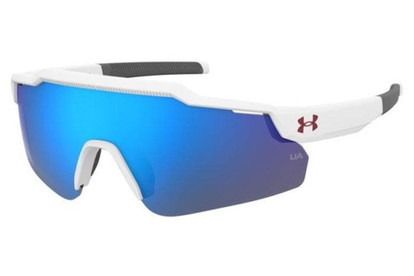 Okulary przeciwsłoneczne Under Armour UALEVELUPJR WWK/Z0 Pojedyncze | Shield Białe