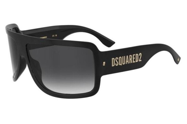 Okulary przeciwsłoneczne Dsquared2 D20164/S 807/9O Pojedyncze | Shield Czarne