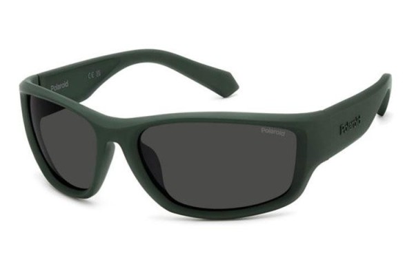 Okulary przeciwsłoneczne Polaroid PLD2166/S DLD/M9 Polarized Kocie oczy Zielone