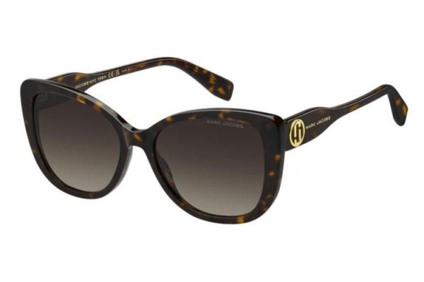 Okulary przeciwsłoneczne Marc Jacobs MARC815/S 086/HA Kocie oczy Havana