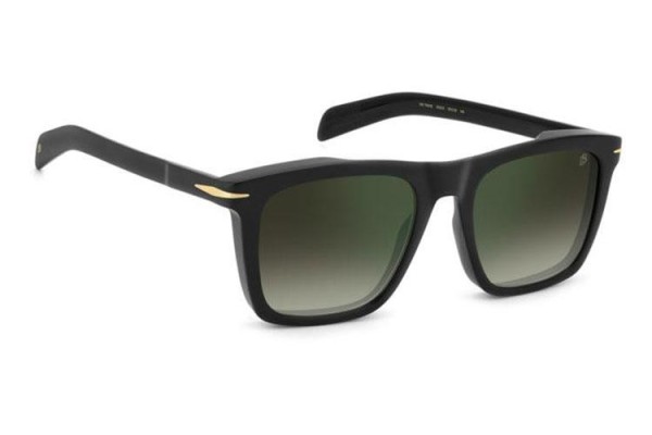 Okulary przeciwsłoneczne David Beckham DB7000/S 003/CS Kwadratowe Czarne