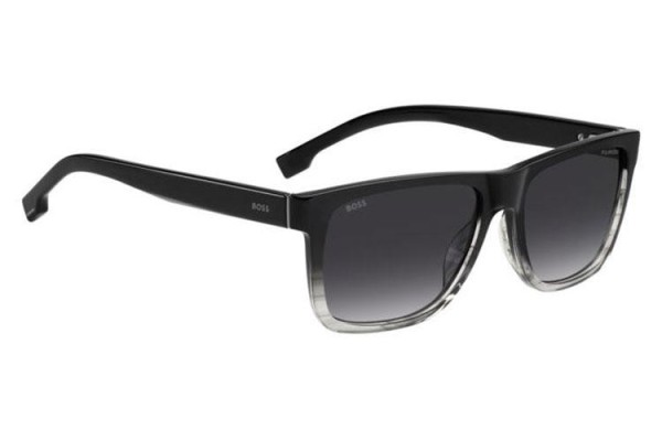 Okulary przeciwsłoneczne BOSS BOSS1759/G/S EDM/WJ Polarized Kwadratowe Czarne