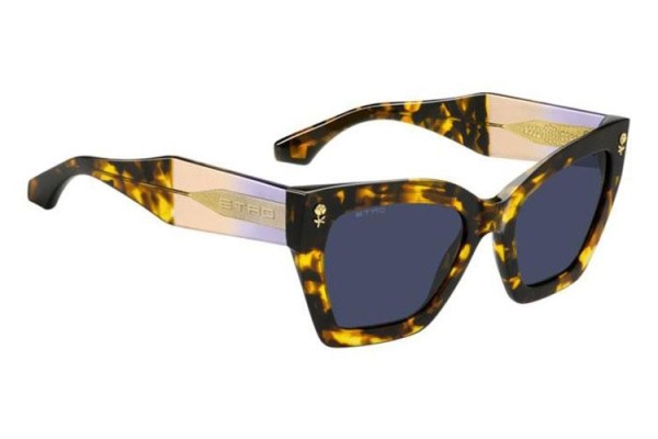 Okulary przeciwsłoneczne Etro ETRO0090/S 05L/KU Kocie oczy Havana