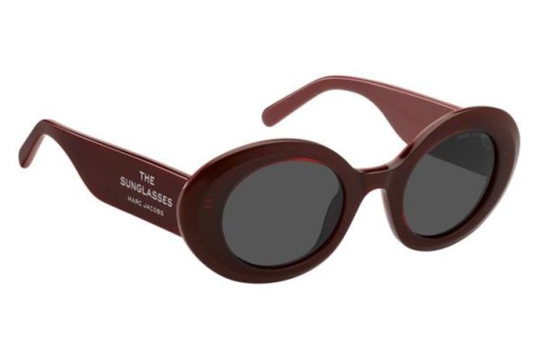 Okulary przeciwsłoneczne Marc Jacobs MARC799/S C8C/IR Okrągłe Czerwone